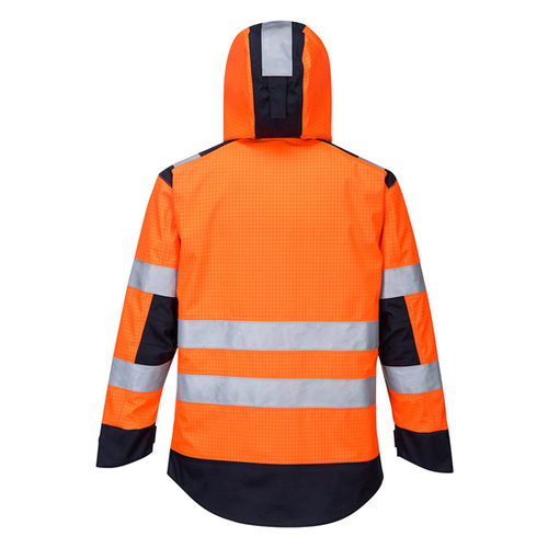 Kurtka PORTWEST Modaflame Multi Norm Arc MV70 pomarańczowo-granatowa