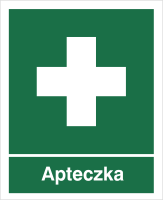 Apteczka metalowa z wkładem DIN 13157 (duży)