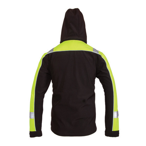 Kurtka softshell BENEFIT RIVAL czarno-żółta