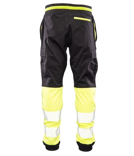 Spodnie do pasa SEVEN KINGS FLASH JOGGER SKF03Y czarno-żółte