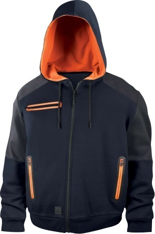 Bluza z kapturem DELTA PLUS RIGA granatowa