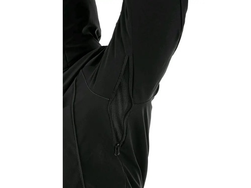 Kurtka softshell CANIS NORFOLK męska zimowa czarna