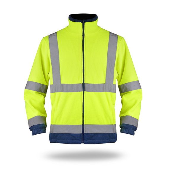 Bluza polar 77600 [97/22] Hi-Vis żółto-granatowa (XXL)