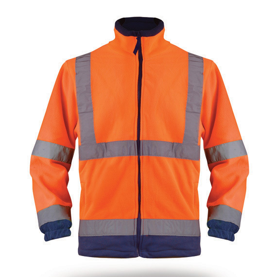 Bluza polar 77600 [99/22] Hi-Vis pomarańczowo-granatowa
