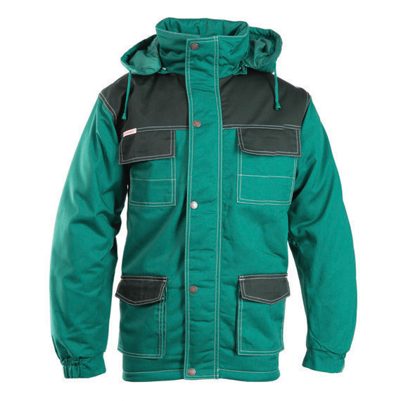 Kurtka ocieplana BRIXTON SNOW PARKA zielono-czarna 