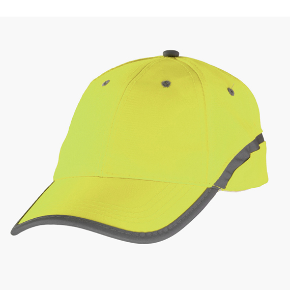 Czapka baseball BRIXTON FLASH żółta z elementami odblaskowymi