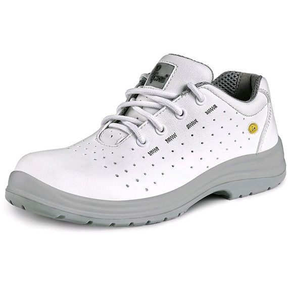 Obuwie CANIS - Półbuty WHITE LINDEN ESD O1