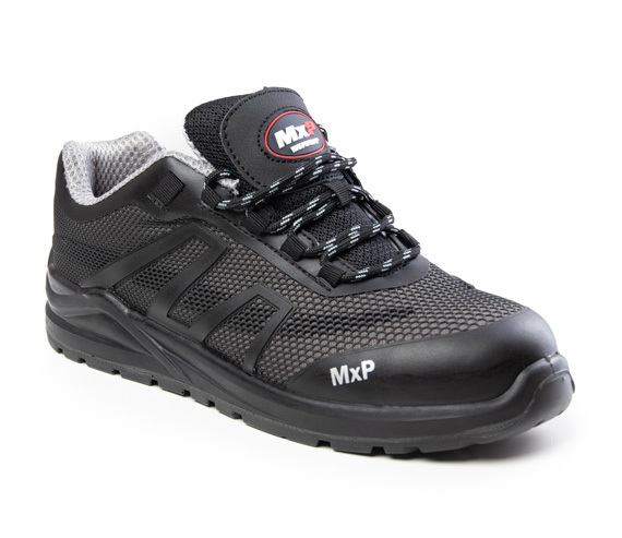 Obuwie POLSTAR-Półbuty MAX-POPULAR AIR BLACK S1 SRC czarne 