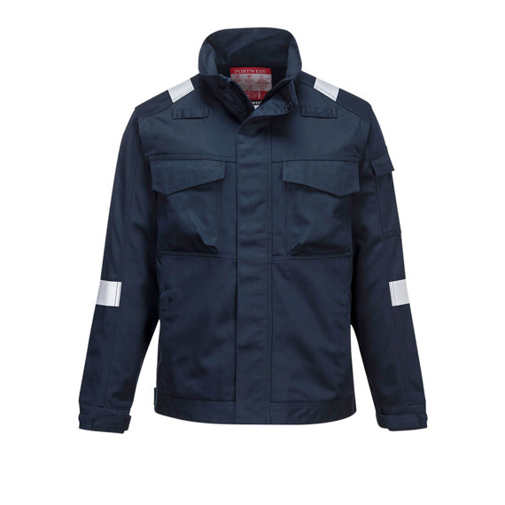Bluza PORTWEST FR68 trudnopalna antystatyczna granatowa