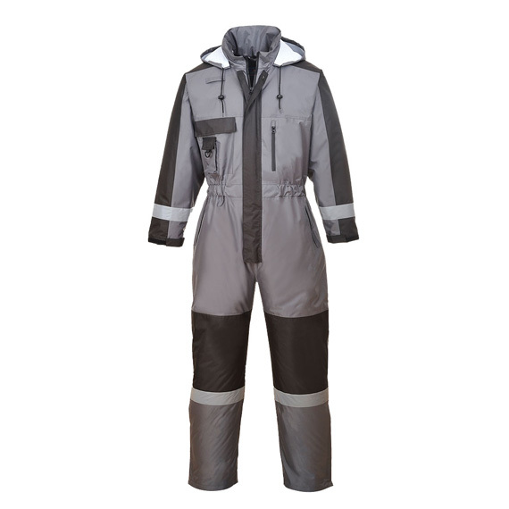 Kombinezon ocieplany PORTWEST S585 szaro-czarny