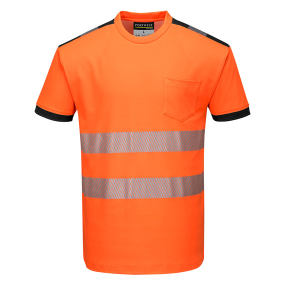 Koszulka ostrzegawcza PORTWEST T181 pomarańczowa