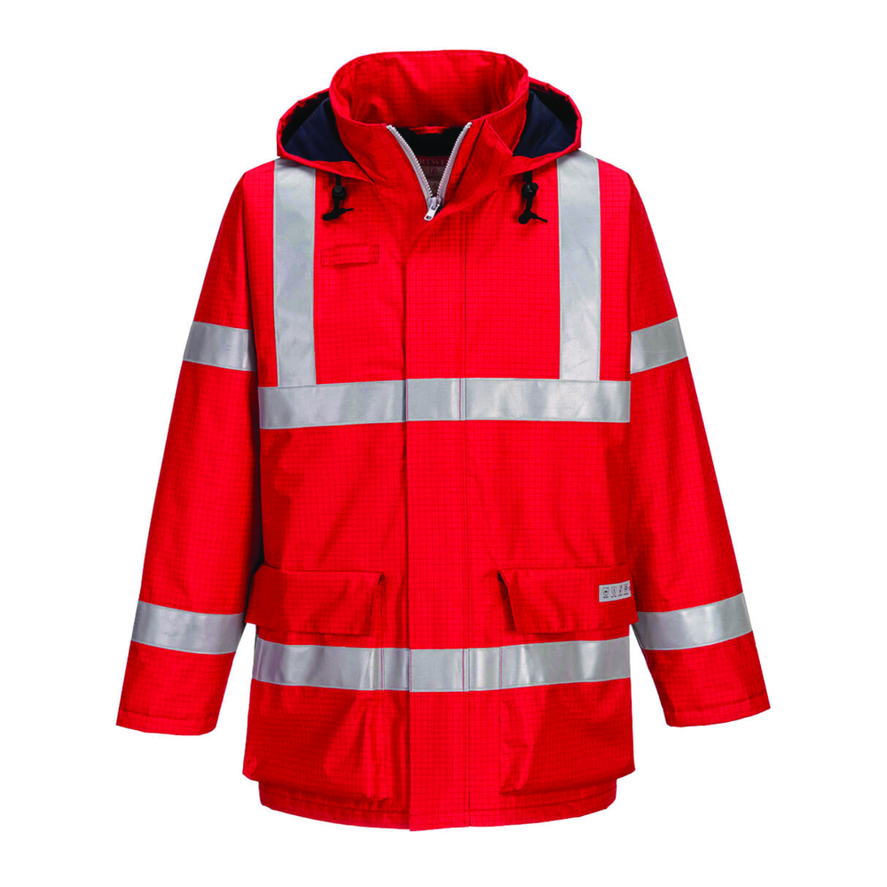 Kurtka PORTWEST S785 Bizflame Rain Multi-Protection czerwona