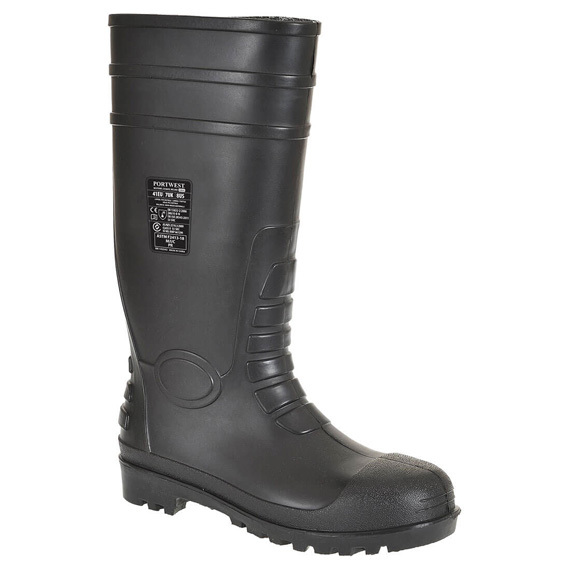 Obuwie PORTWEST-Kalosz Total Safety FW95 S5 czarny 
