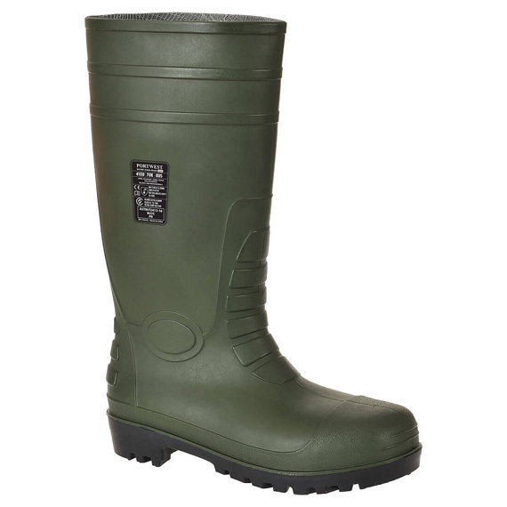 Obuwie PORTWEST-Kalosz Total Safety FW95 S5 zielone