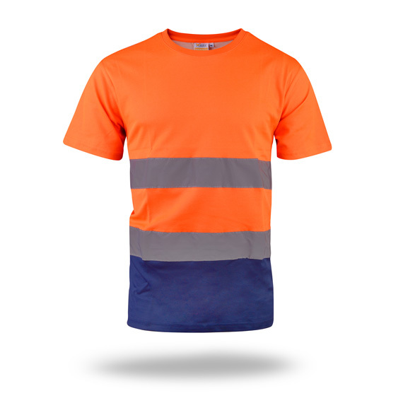 Koszulka ostrzegawcza 77270 Hi-Vis Duo pomarańczowo-granatowa [99/22]