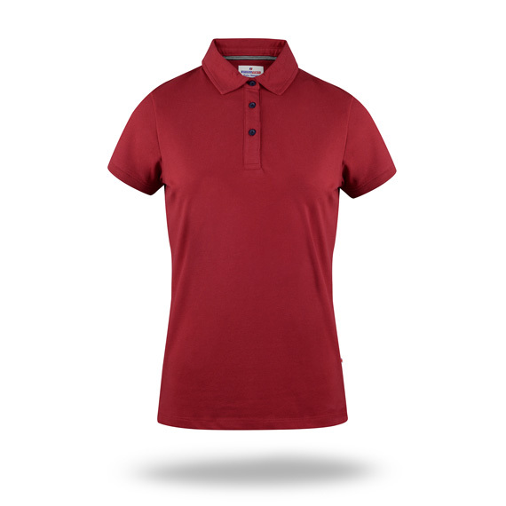 Koszulka polo 42323 VENUS ciemno czerwona [31/22]