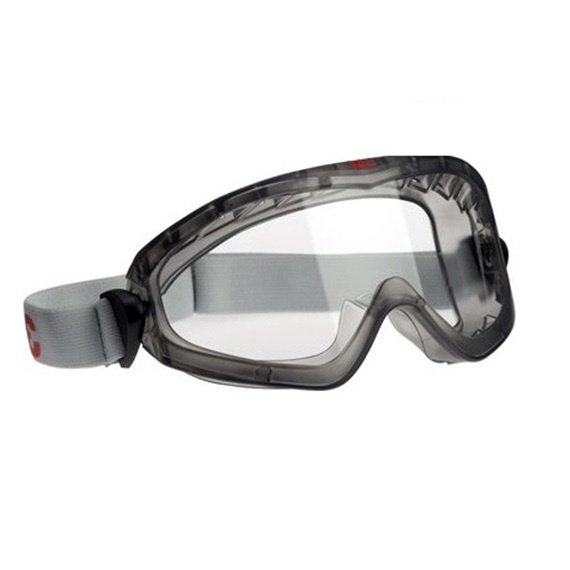 Gogle 3M™ 2890, wentylowane, Anti-Scratch/Anti-Fog, bezbrawne soczewki [7000032480]