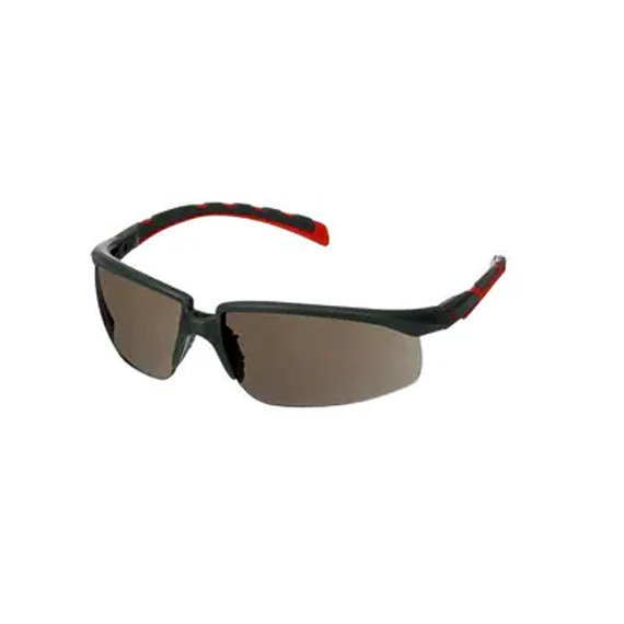 Okulary 3M™ Solus™ serii 2000 z powłoką Scotchgard™ szare AS AF [S2002SGAF-RED]