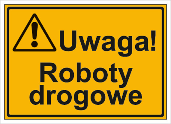 Tab.BP-Uwaga!Roboty drogowe 3319 XO-42