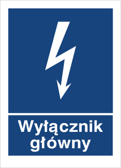 Tab.BP-Wyłącznik główny 148x210 8530-01 H