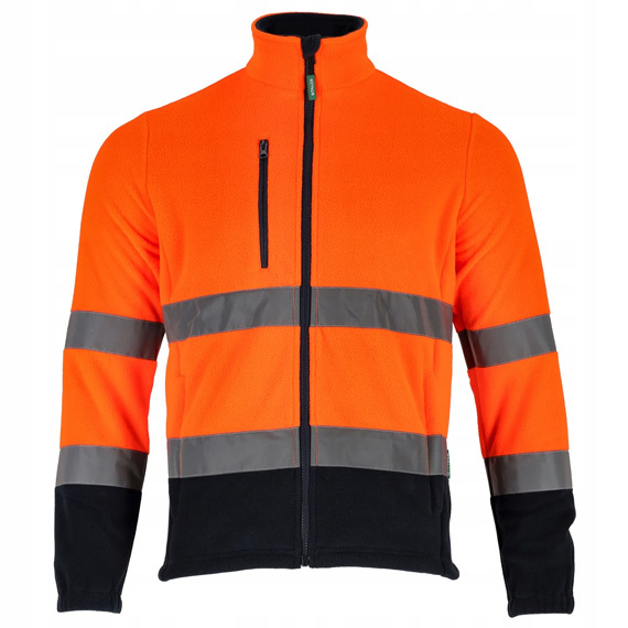 Bluza polar ostrzegawcza STALCO BASIC NEON LINE pomarańczowa