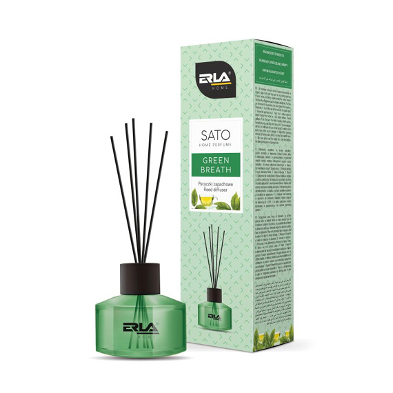 ERLA SATO GREEN BREATH Patyczki zapachowe 50ml [R411]