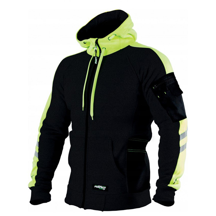Bluza z kapturem STALCO MECHANICK POWERMAX czarna