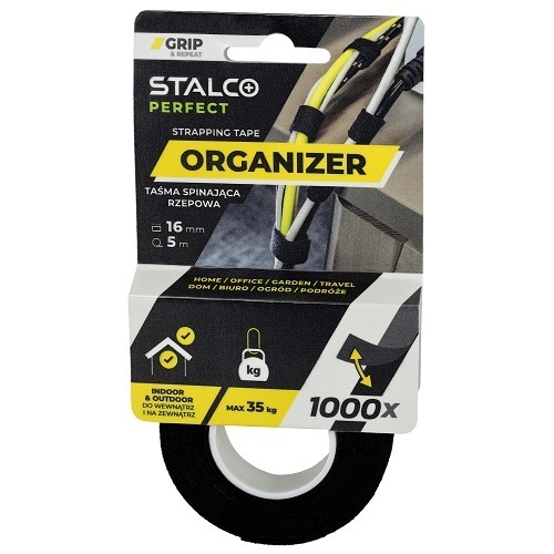 STALCO-Taśma spinająca rzepowa PERFECT [S042276667] 16 mm x 5 m