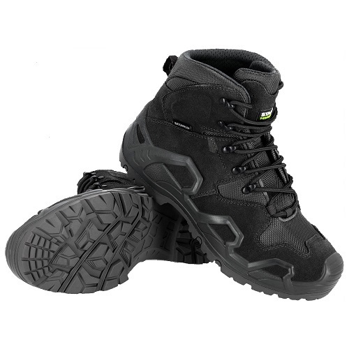 Obuwie STALCO-Trzewik DEFENDER HIGH czarny OB SR FO