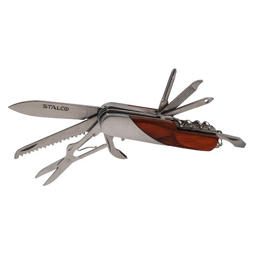 STALCO-Noż wielofunkcyjny 10 elementów STALCO [S-17770]