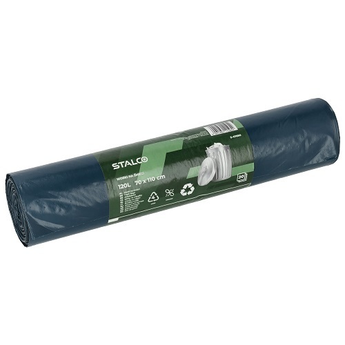 STALCO-Worki na śmieci 120l LDPE kpl-20 szt.[S-47690]