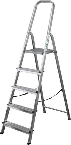 STALCO-Drabina domowa 150kg 3 stopnie aluminiowa [S-40531]