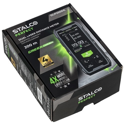STALCO-Dalmierz laserowy dwukierunkowy DLP200DG 2x100m STALCO PERFECT [S058298004]