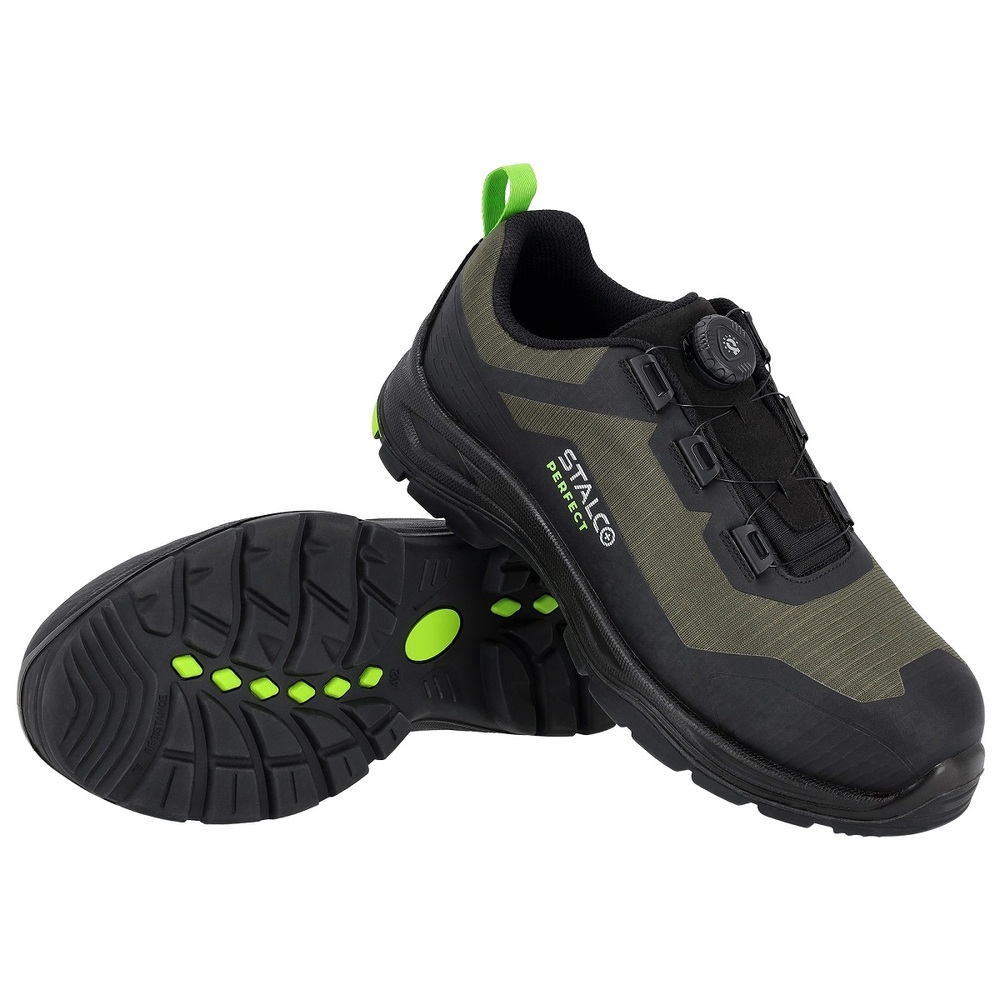 Obuwie STALCO-Półbut SPINNER LOW S3S khaki STALCO PERFECT (S092211300_42)