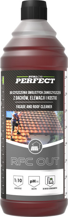 STALCO-Środek do czyszczenia zanieczyszczeń smolistych 1L STALCO PERFECT [S-64560]