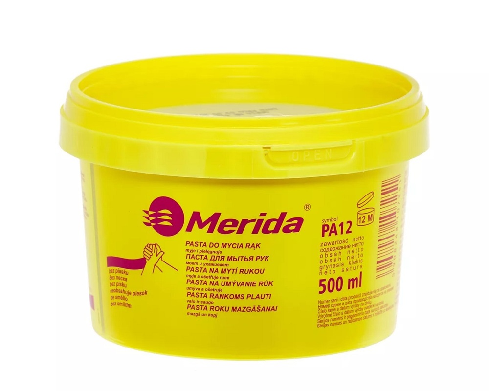 Pasta do mycia rąk MERIDA 0,5l [PA12]
