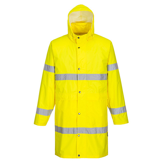 Płaszcz p/deszcz PORTWEST H442 odblask żółty