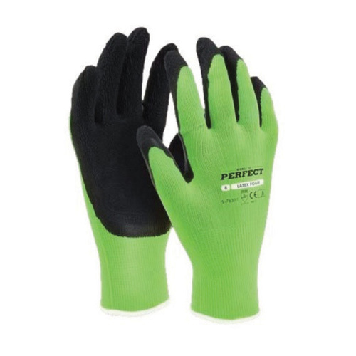Rękawice powlekane lateksem STALCO PERFECT LATEX FOAM 