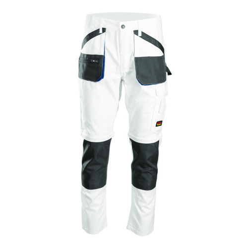 Spodnie BRIXTON PRACTICAL do pasa białe z odpinanymi nogawkami