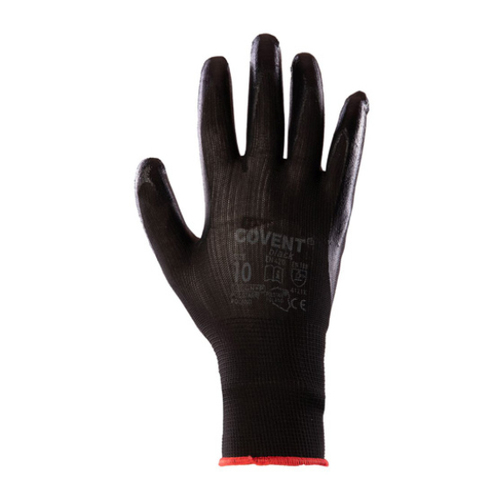 Rękawice powlekane nitrylem COVENT BLACK