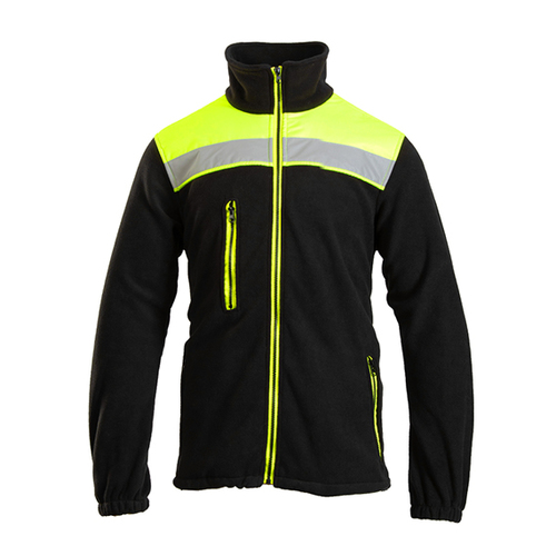Bluza polar BENEFIT RIVAL czarno-żółta