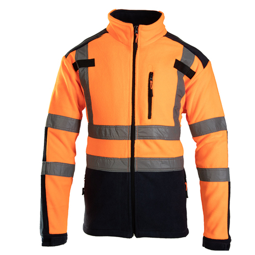 Bluza polar BRIXTON FLASH pomarańczowa