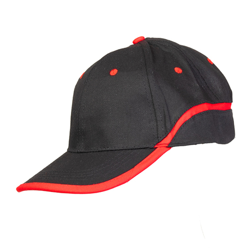 Czapka baseball POLSTAR [CCBA] czarno-czerwona