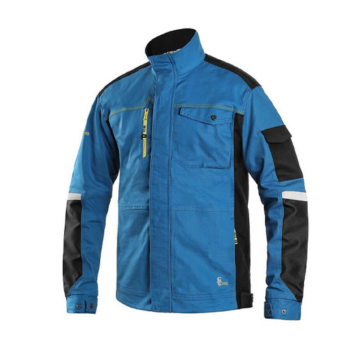 Bluza CANIS STRETCH niebiesko-czarna