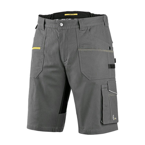 Szorty CANIS STRETCH szaro-czarne