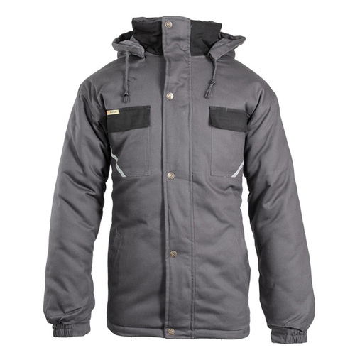 Kurtka ocieplana BRIXTON NATUR stalowa
