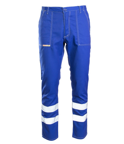 Spodnie BRIXTON CLASSIC do pasa niebieskie z pasami odblaskowymi