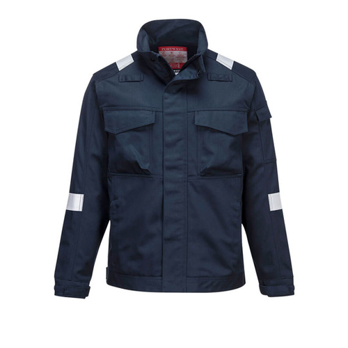 Bluza PORTWEST FR68 trudnopalna antystatyczna granatowa