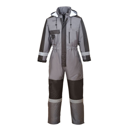 Kombinezon ocieplany PORTWEST S585 szaro-czarny