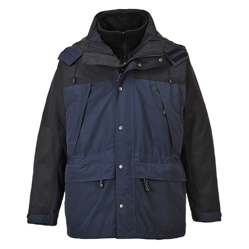 Kurtka ocieplana PORTWEST S532 Orkney 3w1 granatowa 
